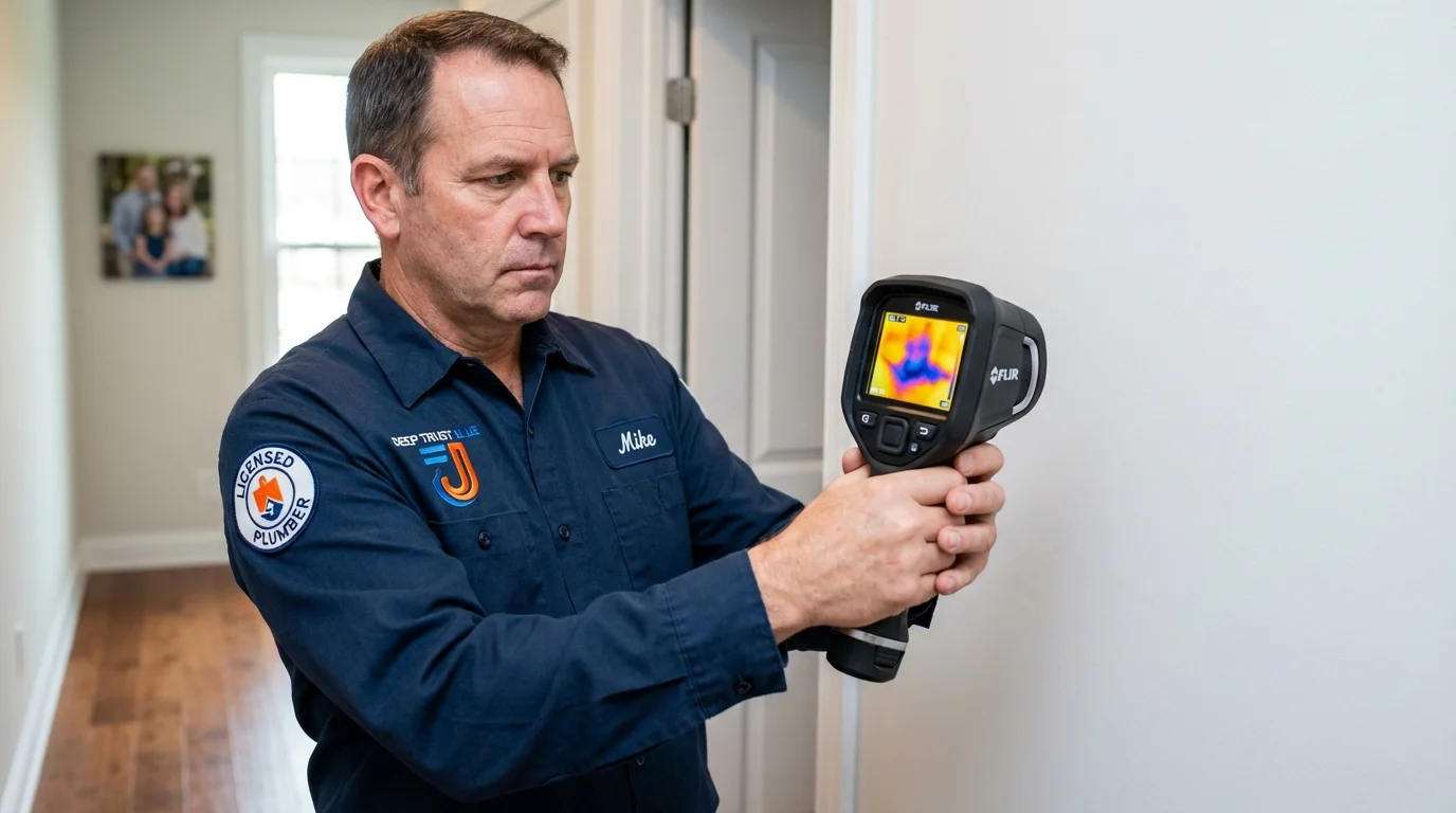 Thermal imaging leak detection by Johns Plumbing LLC in Keenesburg